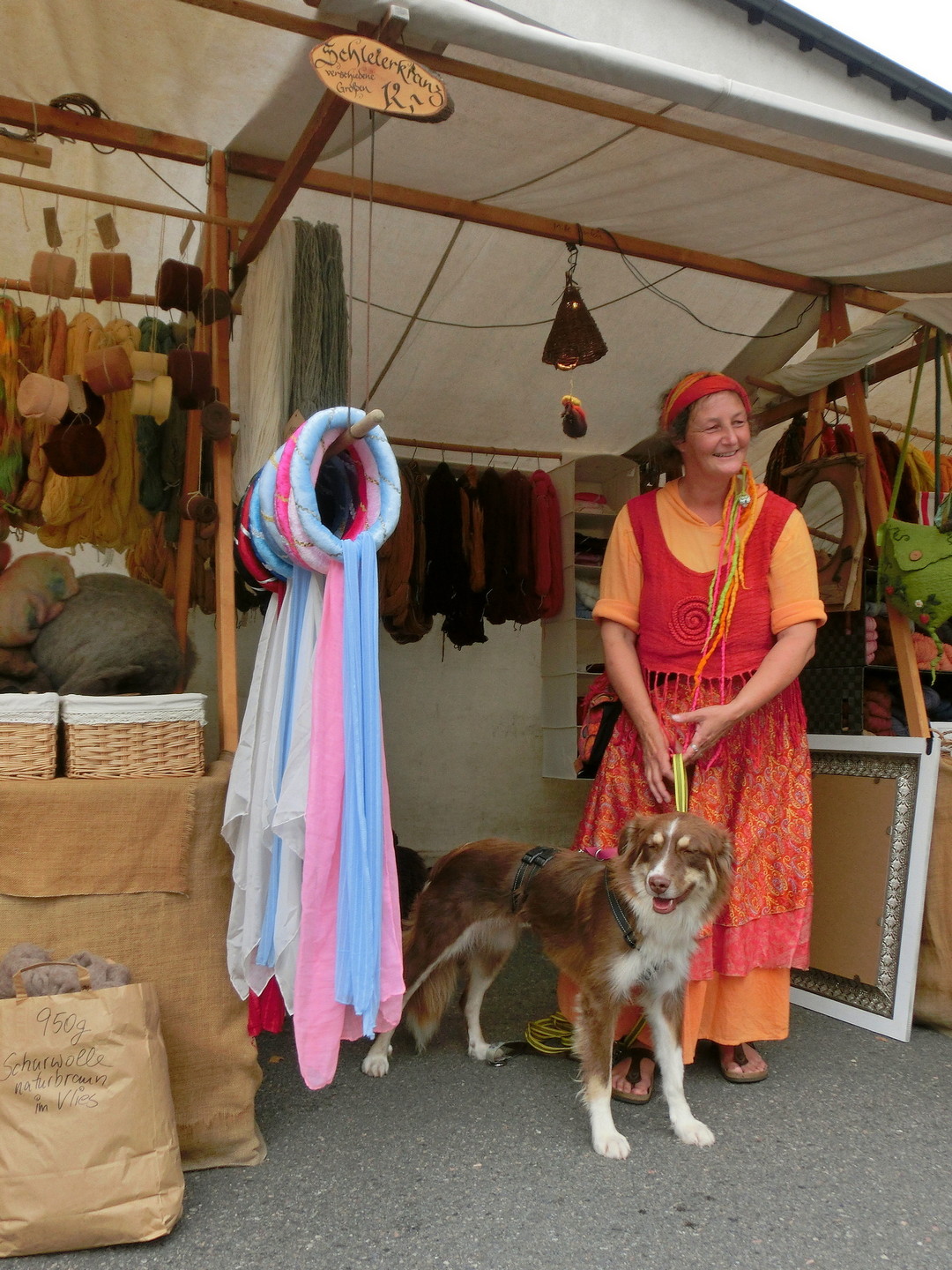 Marktstand in Hirschhorn